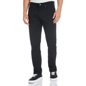 Lee Big & Tall Regular Fit Straight Black Denim Jeans 50x34